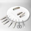 Qisu Anti-Splash Zinc Alloy 10-Piece Nail Clipper Set