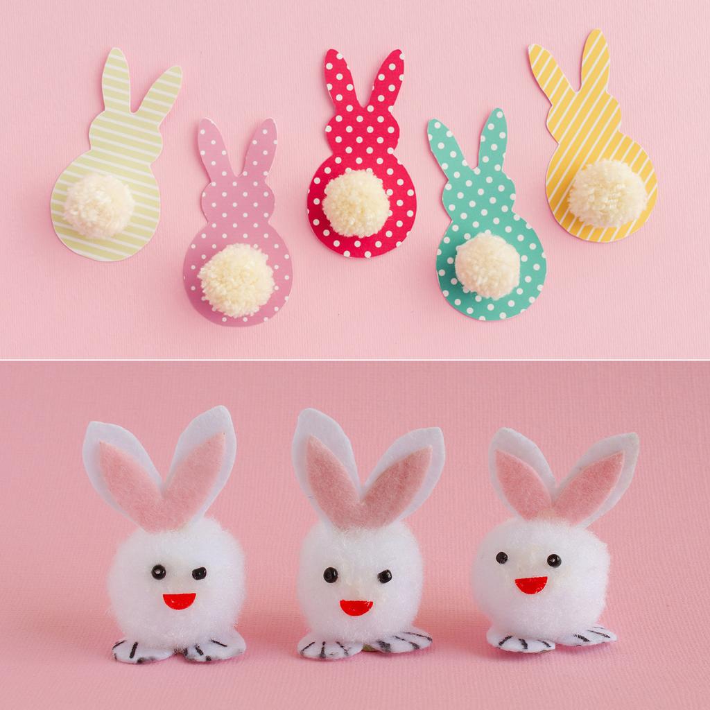 Pom Poms for Crafts Fuzzy Pastel Pom Pom Balls for Art Supplies DIY Creative Craft Material Handicraft Decorations, Colorful