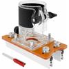 Base de toupie 2-en-1 & support de fixation invisible pour défonceuse bois Ø65 mm – ép. Panneau 0–5 cm