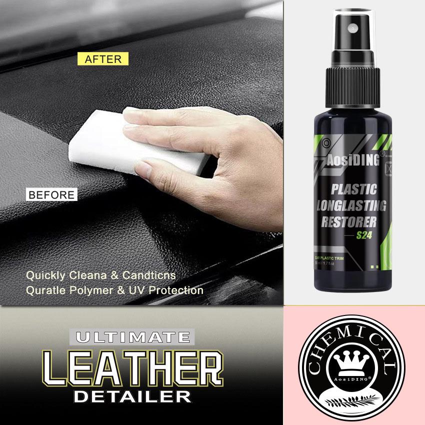 Long-Lasting Plastic Restorer & Dashboard Wax for Car Interiors