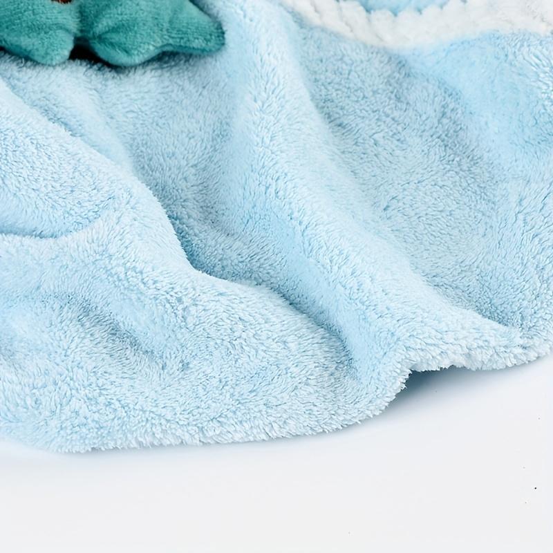 Cute Cartoon Animal Fruit Hand Towels Ultra Soft Coral Fleece Towels with Box Packaging, 280 GSM, Contemporary Bathroom Decor  Birthday Gift Idea