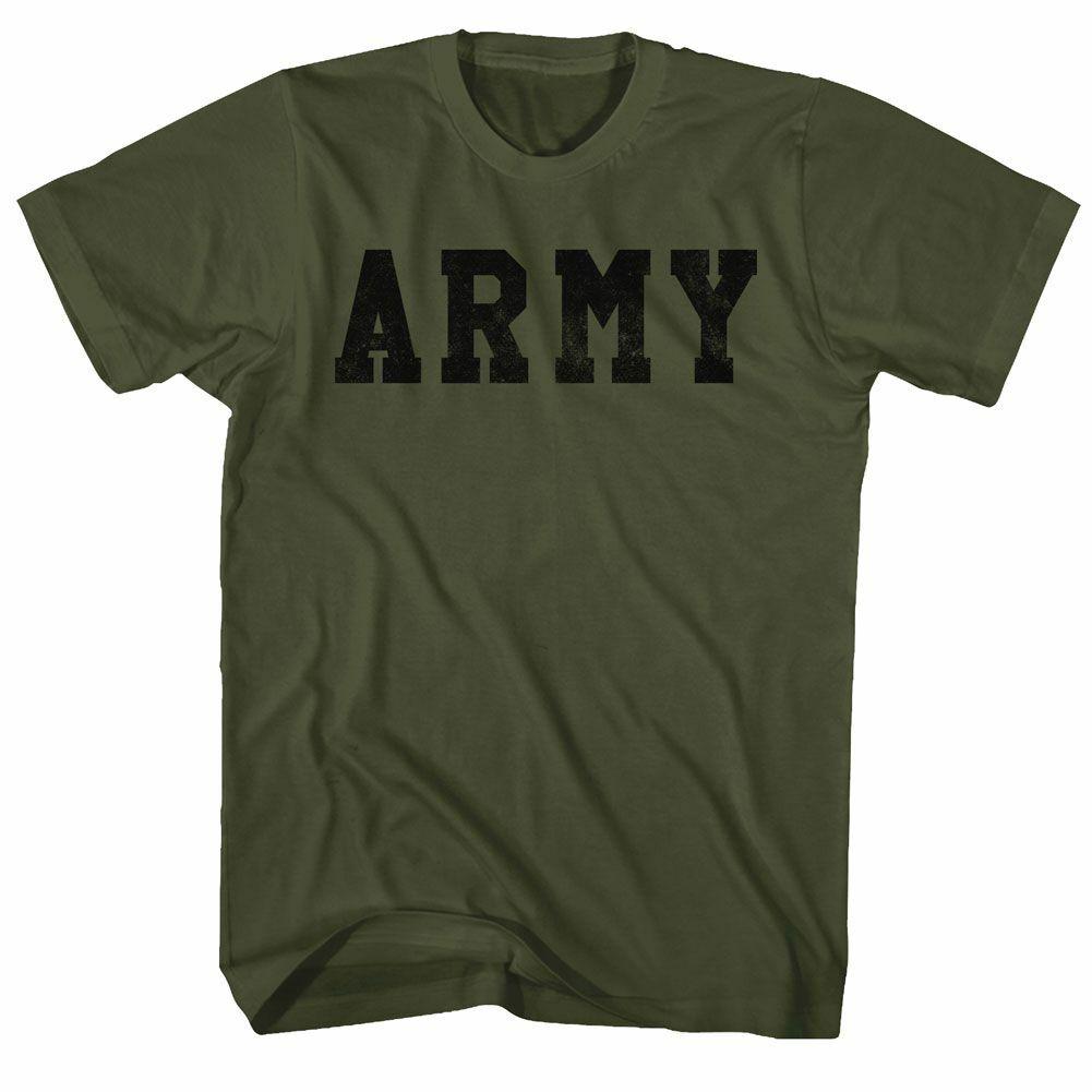 Army Army Military Green Adult T-Shirt Mens Womens Tees Top M