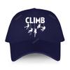New Arrival Solid Baseball Caps Men Summer Breathable Golf Hat CLIMB Climbinger Teens Fashion Brand Cap Female Leisure Hats