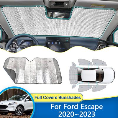 Capac Vizor Geam Pentru Ford Escape Kuga 2022 2023 Parbriz Parasolar Protectie UV Interior Rezistent la soare