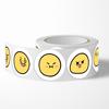 100-500pcs Cartoon Yellow Expression Stickers Wedding Birthday Party Gift Wrapping Label Scrapbook Cute Stationery Stickers