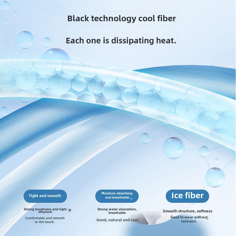 Pánské černé sportovní šortky z ledového hedvábí - Ležérní, volný střih, pětidílný design