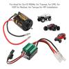 Brushed Motor/ESC Combo 540 21T Brushed Motor and 65A Waterproof Green Brushed ESC for Traxxas and Tamiya