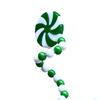 Christmas Tree Top Decoration Shatterproof Artificial Candy Branch Stem for Vase Arrangement Holiday Decoration