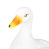 Duck Figurine Decoration Simulation Waterproof Resin Animal Sculpture Ornament for Garden Lawn