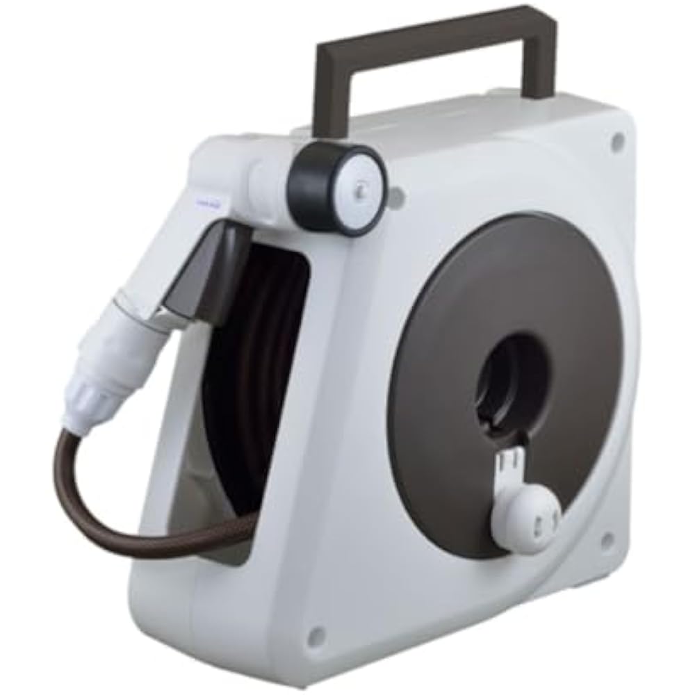Carretel de Mangueira para Cavalo Takagi Aurora NANO (Marrom, 10m)