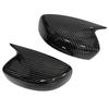 Car Sticker Rearview Side Mirror Cover Wing Cap Exterior Door Rear View Case Trim For Infiniti G25 G37 Q40 Q60 2009-2015 Add-on