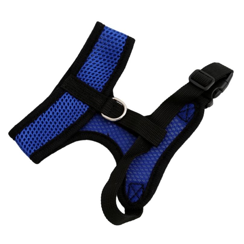 Adjustable Dog Harness Nylon Mesh Vest Harness For Dogs Pets Collar Pets Chest Strap Leash Vest Rope