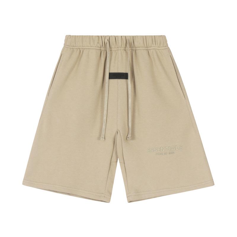 FOG ESSENTIALS Unisex Loose Silicone Print Casual Shorts