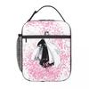 Custom Bleach Anime Thermal Insulated Lunch Bag Women Portable Lunch Box for Work School Travel Multifunction Food Tote Bags