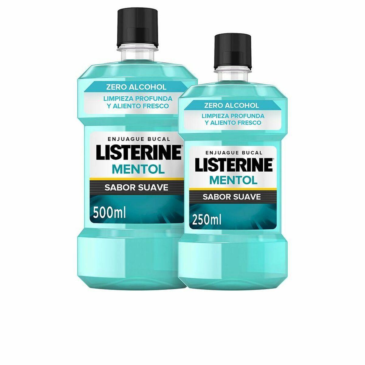 

Listerine Gentle Menthol ополаскиватель для рта (500мл + 250мл)