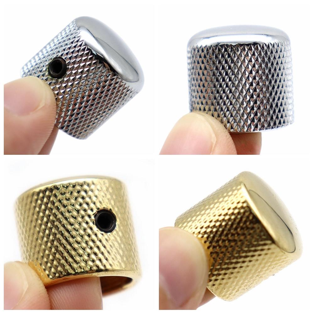 1pcs/2pcs Guitar Knobs Metal Dome Knobs 6mm Shaft with wrench for FD TL Electric guitar