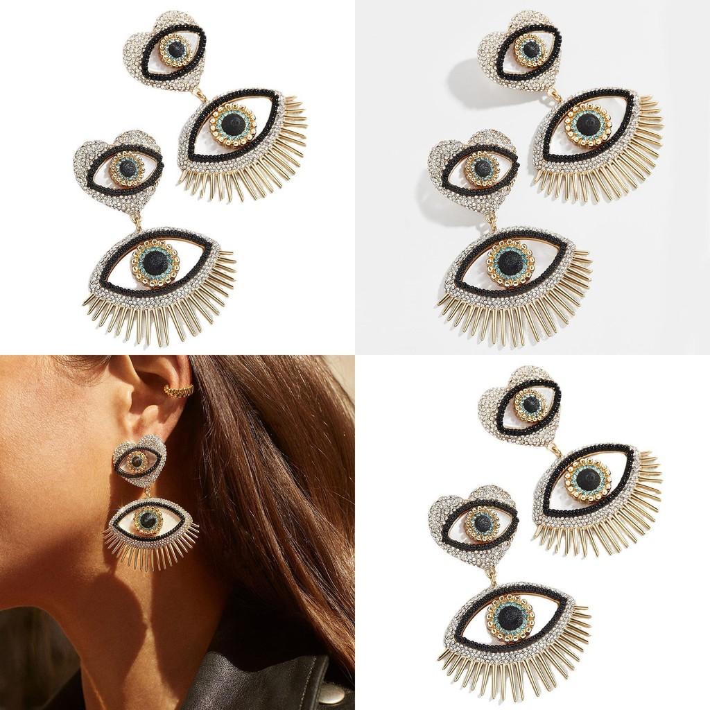 Atemberaubende Geometrische Legierung Perlenohrringe Mit Strasssteinen Für Damen Schicke Street Fashion