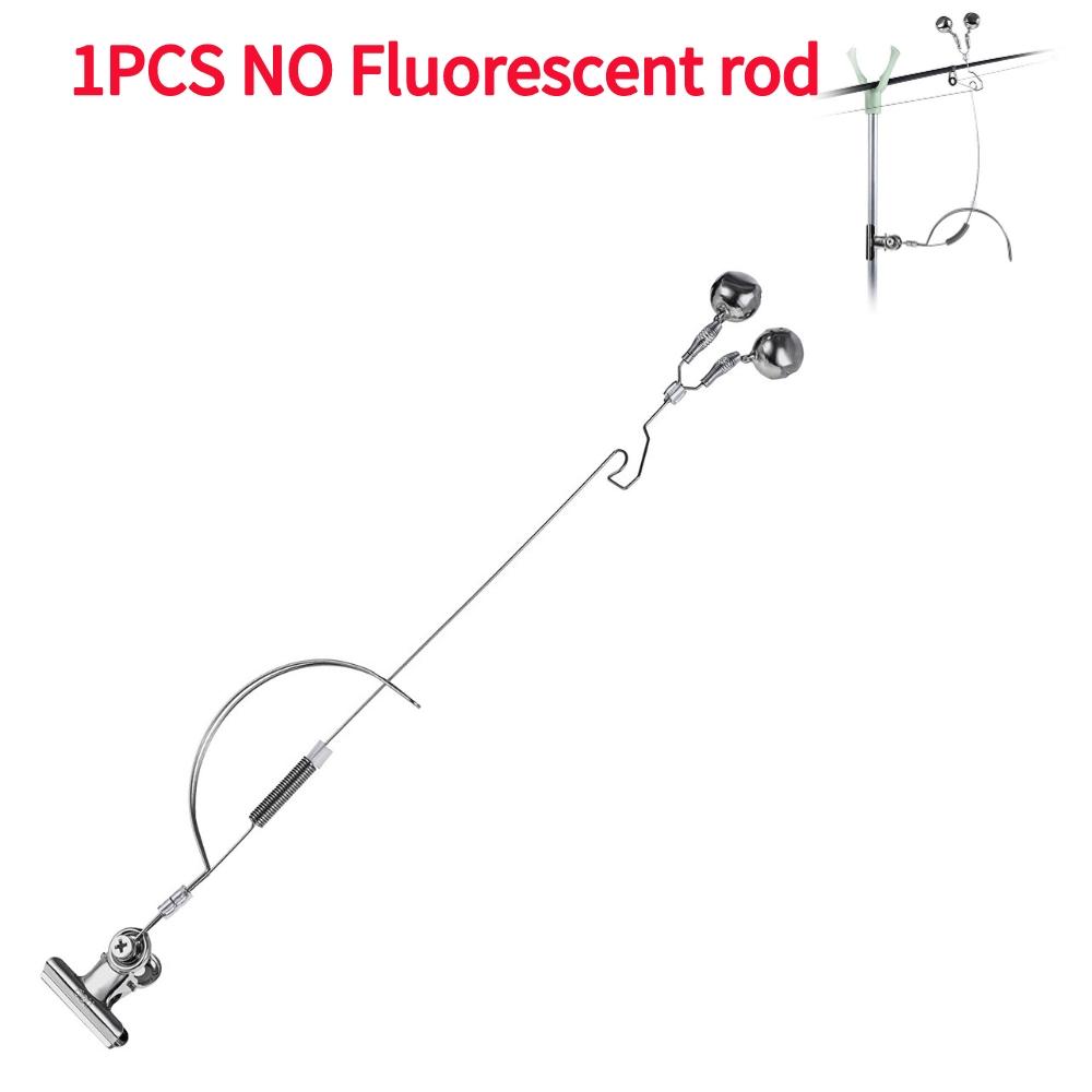 1/2pcs Fishing Rod Bite Bait Alarm Adjustable Night Fish Alarm Carp Tackle Anti-corrosion Anti-rust Fishing Tools Accessories