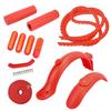 For Xiaomi Electric Scooter Accessories Includes Rear Front Mudguard Side Cover Handbrake Silicone Cover Silicone Grip