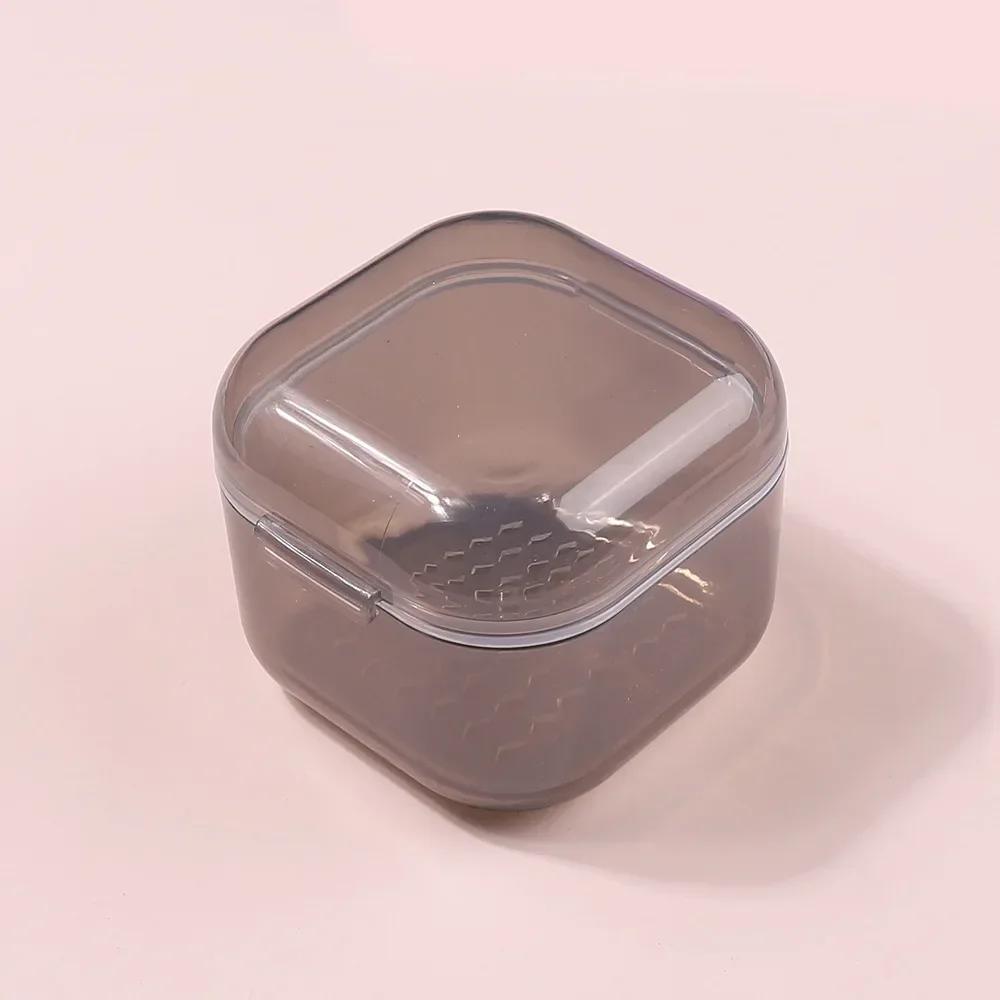 Portable Alcohol Disinfection Filter Cleaning Box Nail Art Drill Bits Grinding Head Disinfection Box Manicure Sterilization Tool
