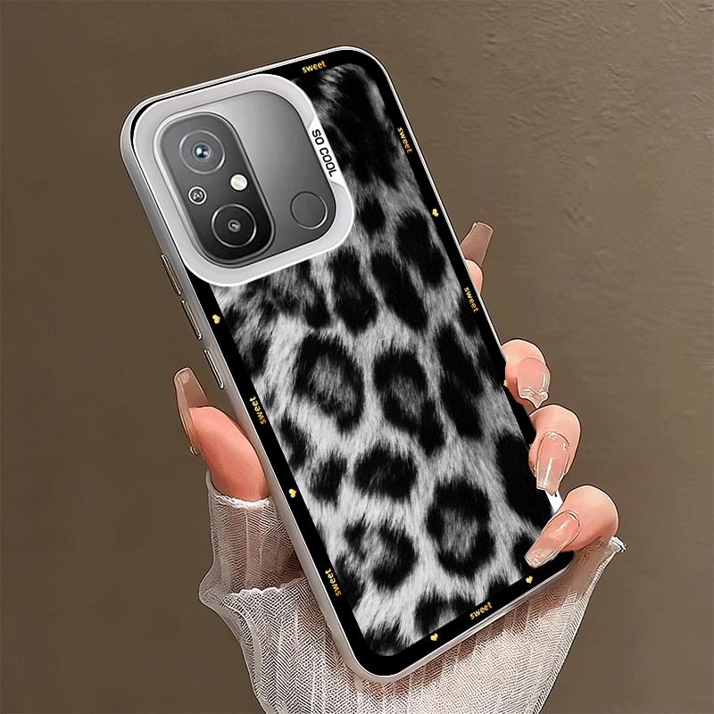 Fashion Sweet Leopard Print Shockproof Phone Case for Xiaomi Poco X7 X6 X5 X3 Pro F7 Ultra M8 Redmi 15C 15 14C 13C 12C 10C 13 12