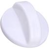 VOSAREA Timer Knob Dryer Washer Washing Machine Turning Timer Control Knob Universal Switch Knob Replacement Part (White)