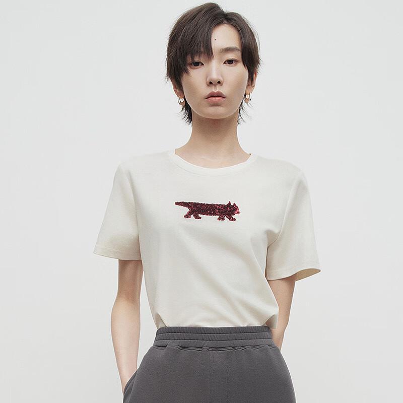 Broadcast Women's Chic Casual Round Neck Short Sleeve T-Shirt