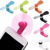 Small Pocket Phone Fan With Soft Blades, Mini Lightning Connector Fan For Iphone Summer Cooling