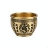 Brass Treasure Basin Auspicious Engravings Bowl Fine Workmanship Feng Shui Prosperity