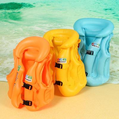 Kids Swimming Safety Jacket Portable Inflatable Life Jacket Comfortable Life Waistcoat For Boating Fishing Drifting 1Pc