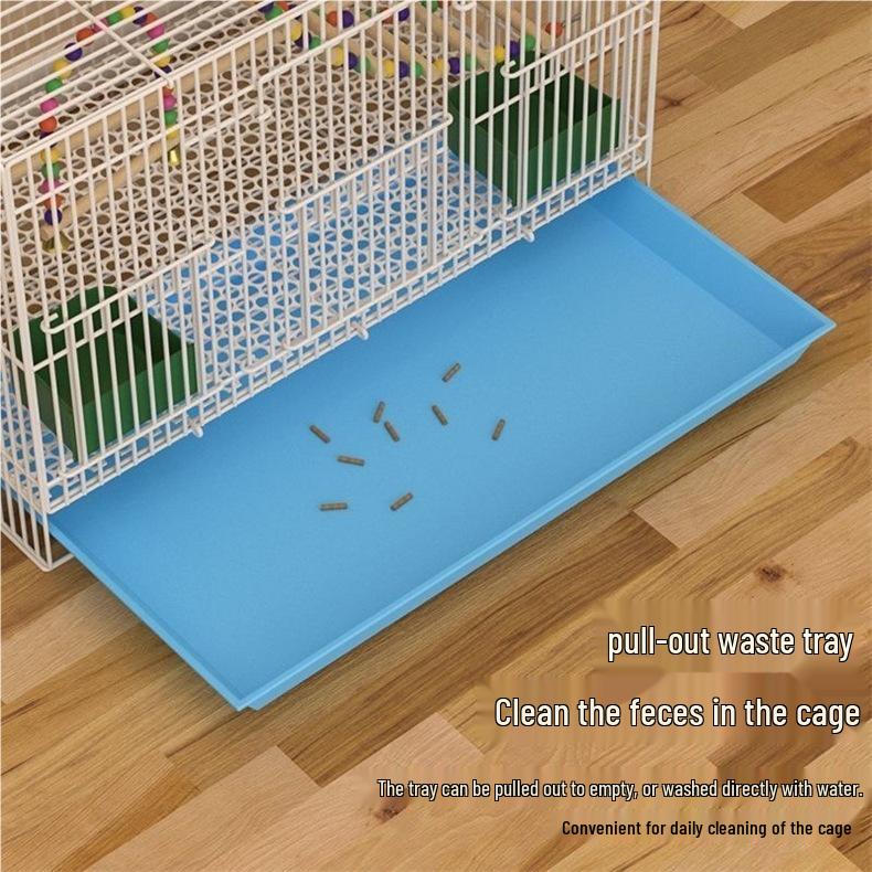 Luxury Folding Metal Bird Cage for Budgies & Mynas