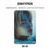 ENHYPEN DIMENSION : SENKOU LIMITED EDITION B Official Photocard