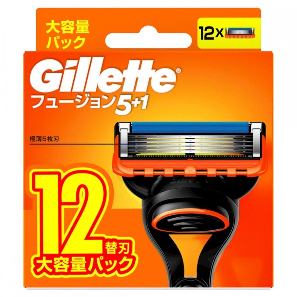 

Бритва Gillette Gillette Fusion Shaving Razor 12 сменных лезвий