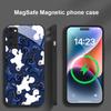 Unicorn cartoon wallpaper For Magsafe Samsung S25 S25 Edge S25Ultra S8 9 10 20 S21 Pro 22 Plus S23 FE S24 Ultra Glass Phone Case