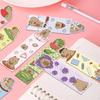 30Pcs/Set Reading Stationery Capybara Bookmark Book Decoration Page Pagination Marker  Library