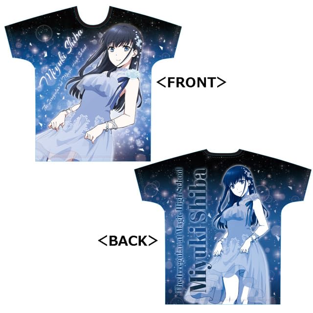 The Irregular At Magic High School: Visitor Arc Full Graphic T-Shirt [Miyuki Shiba]