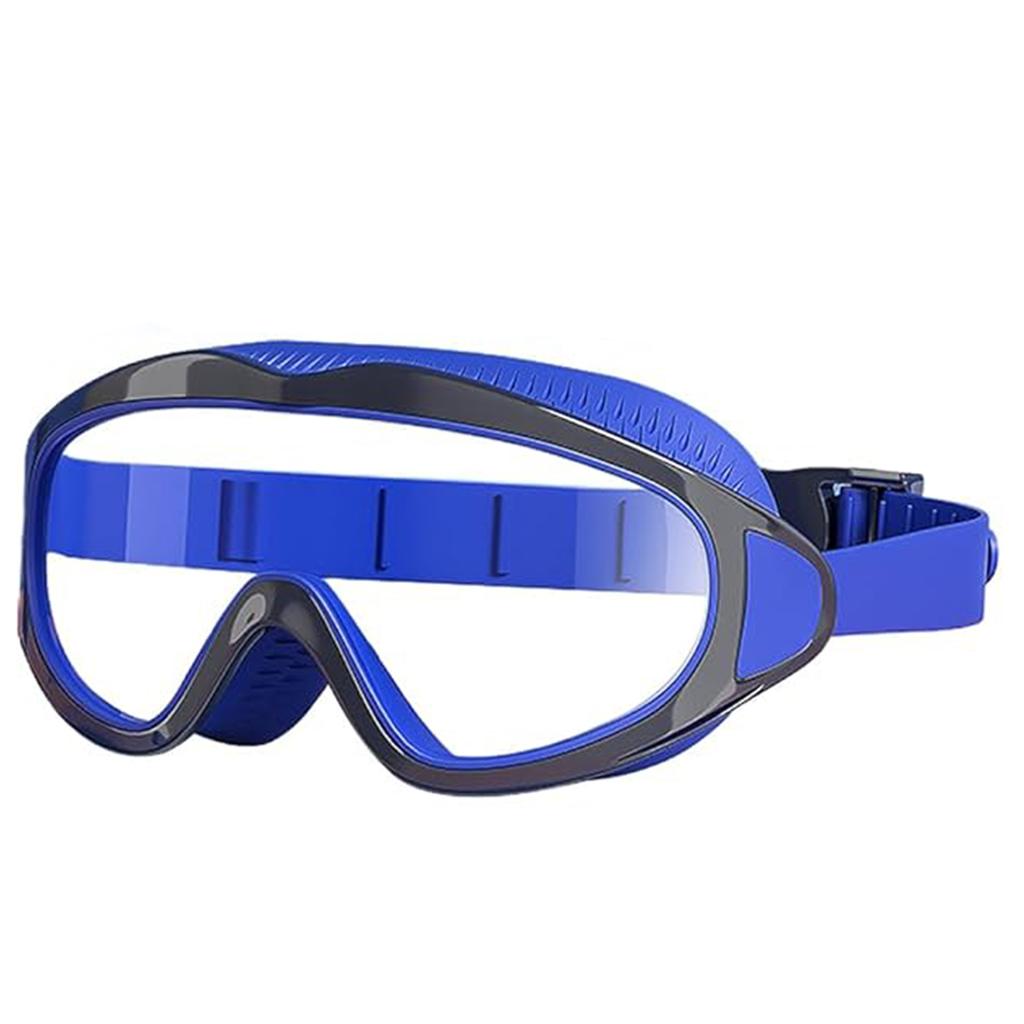 Children Swim Goggles UV Resistant Anti-Fog Transparent Large Frame Swim Glasses Diving Water Eyewears For Water Sport Training
