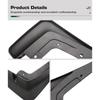 4PCS Car Mud flaps Splash Guards Mudguards Car Mud Flaps Compatible with Chery Tiggo 8 2018 2019 2020 2021