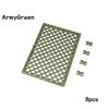 MOC 30104 92338DIY City Military Base Barbed Wire Fence Mesh Isolation Net for WW2 SWAT Weapons Building Blocks Model Bricks Set