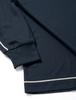 Mizuno Volleyball Apparel, Long Sleeve Game Shirt, Moisture-Wicking, Quick-Drying, Unisex, V2MA8021, 92, Black x Diva Blue, Size S