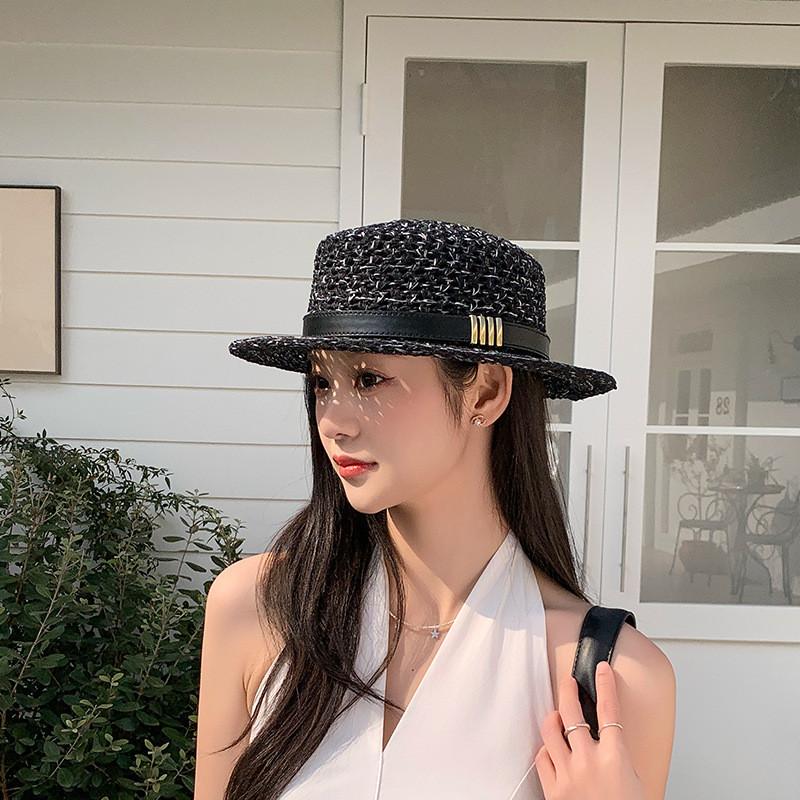 Classic Sun Hat With Wide Brim For Outdoor Sun Protection Summer Casual Wear