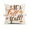 Autumn Pumpkin Pattern Pillowcases - Decorative Throw Cushion Covers