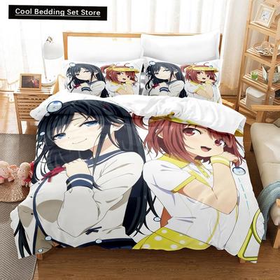 Anime Ore o Suki nano wa Omae dake kayo Ložní souprava Jednolůžko Dvojlůžko Plná Velikost Queen King Ložní souprava pro dospělé Dětská ložnice Sady povlečení