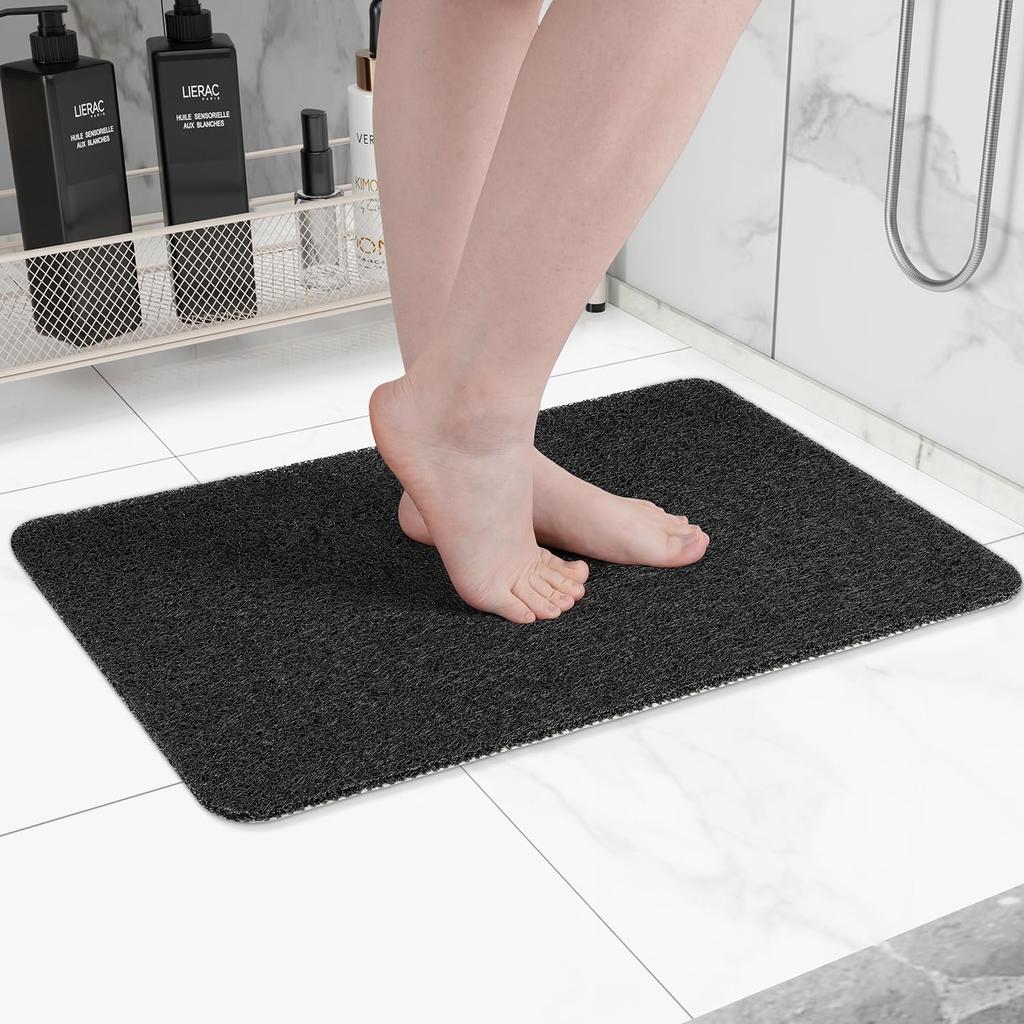 50*80cm Super Comfy Shower Mat DIY Anti Slip Bath Mats Drainable Easy To Clean Washable Bathroom Mat Non-slip Bath Mat Supplies