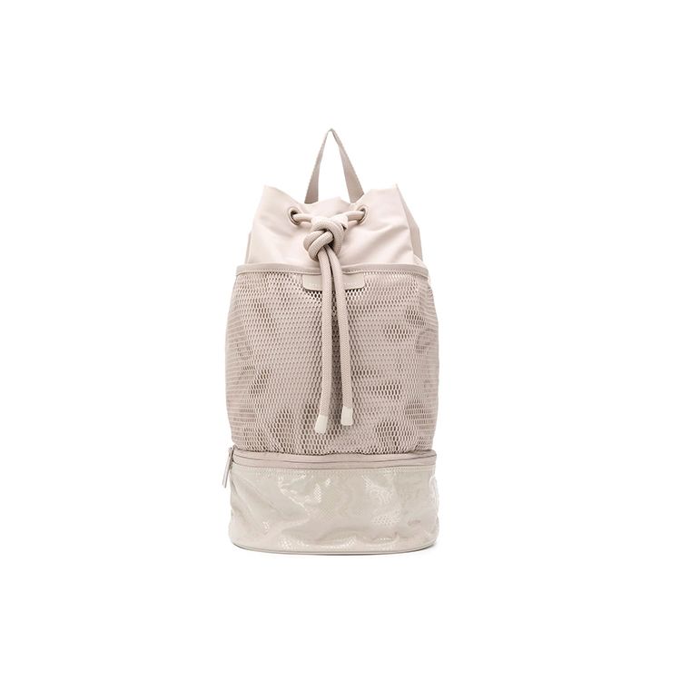 Adidas Stella McCartney Фитнес Нейлоновый Рюкзак Женские Рюкзаки Светло-Коричневый FP8837 Light Brown 10840₽
