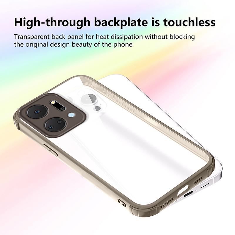 High Quality Soft Silicone Transparent Phone Case For Honor X6 X6A X6B X6C X7A X7C X7D Shockproof Camera Lens Protect Cover