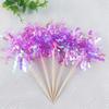 25-Piece Cake Decoration Set Colorful Edging Raindrop Design Birthday Baking Cake Topper Party Decoration Accessories