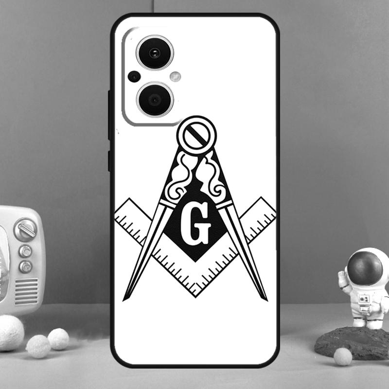 Freemasonry Logo Symbol Funda For OPPO Reno 8 Lite 11F 12F 13F 14F 10 11 12 13 14 Pro OPPO Find X9 X5 X6 X8 Pro Case