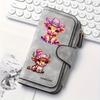 Scottish Highland Cow Women's Long Wallet Multi-functional Portable Snap Coin Purse Fun Design Perfect for Outdoor Travel & Home Use Lining Hand