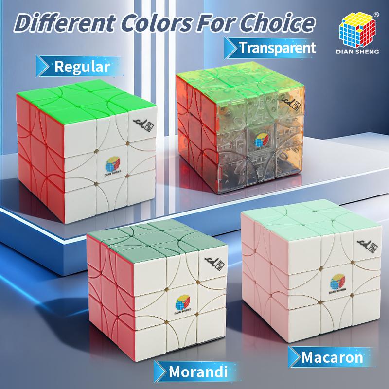 Corner Turning 3x3 Cube Magnetic Stickerless Magico Puzzle Children's Gifts Fidget Professional Toys